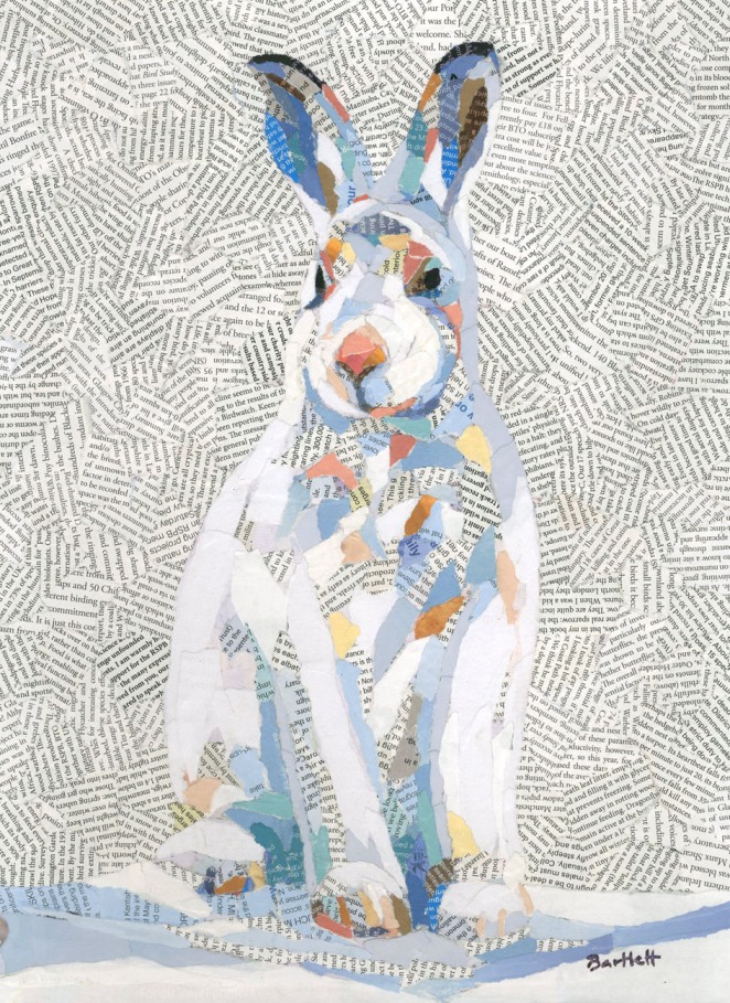 'Mountain Hare' by artist Paul Bartlett SWLA